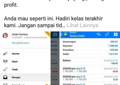 Testimoni 7 Newbie Wede Lebih Dari 50 Dalam 2 Minggu